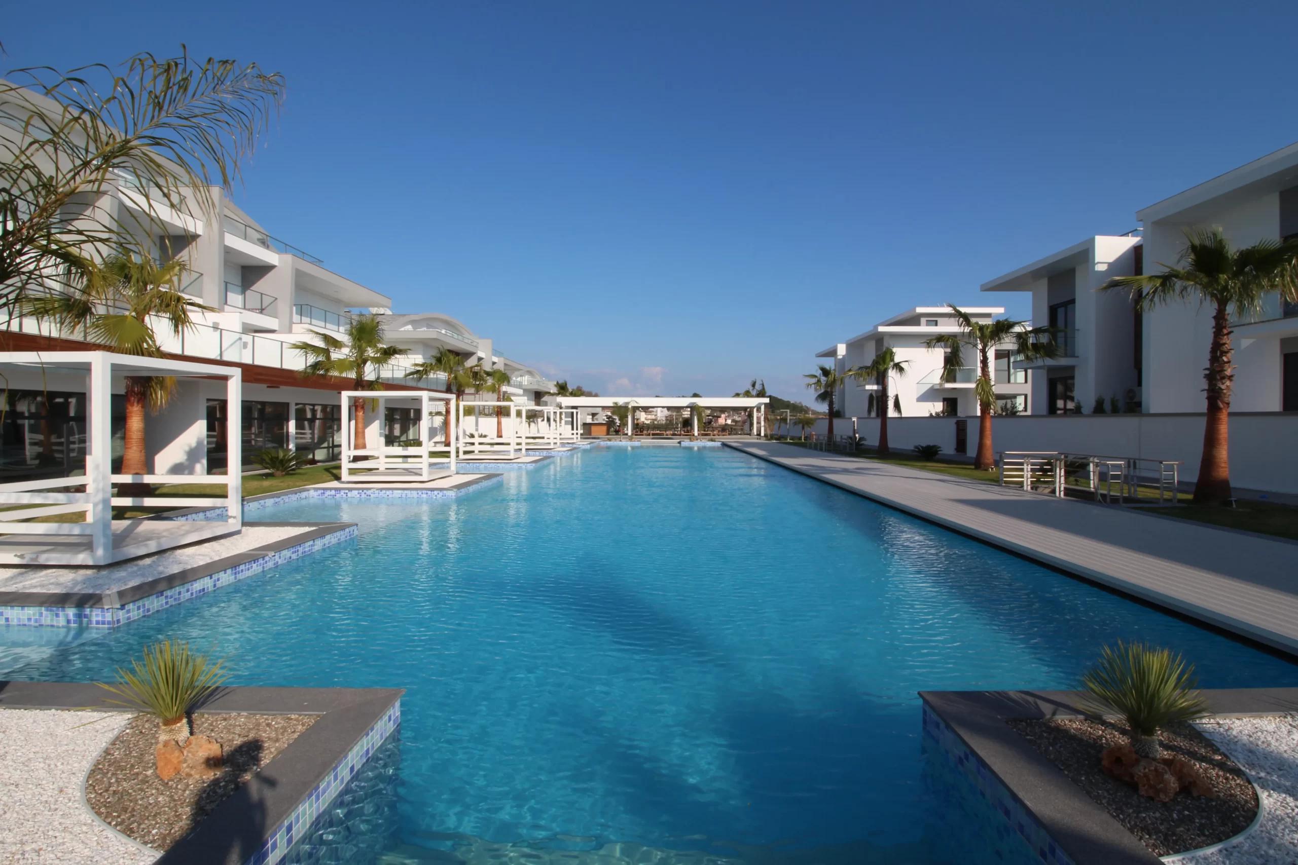 Manavgat Ilıca Elysium Sitesinde Satılık 2+1 Daire