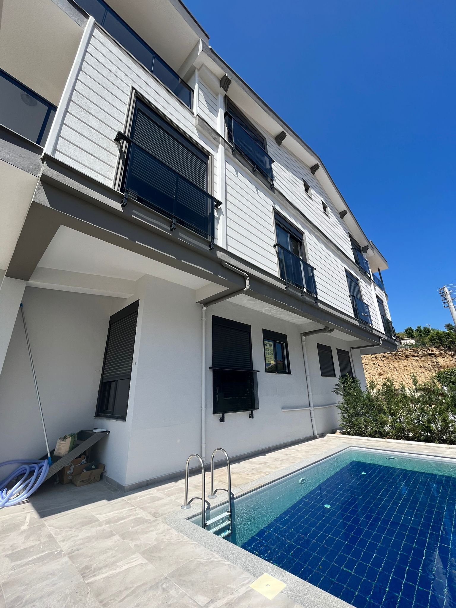 Manavgat Ilıca Bölgesinde 6+1 Satılık Villa