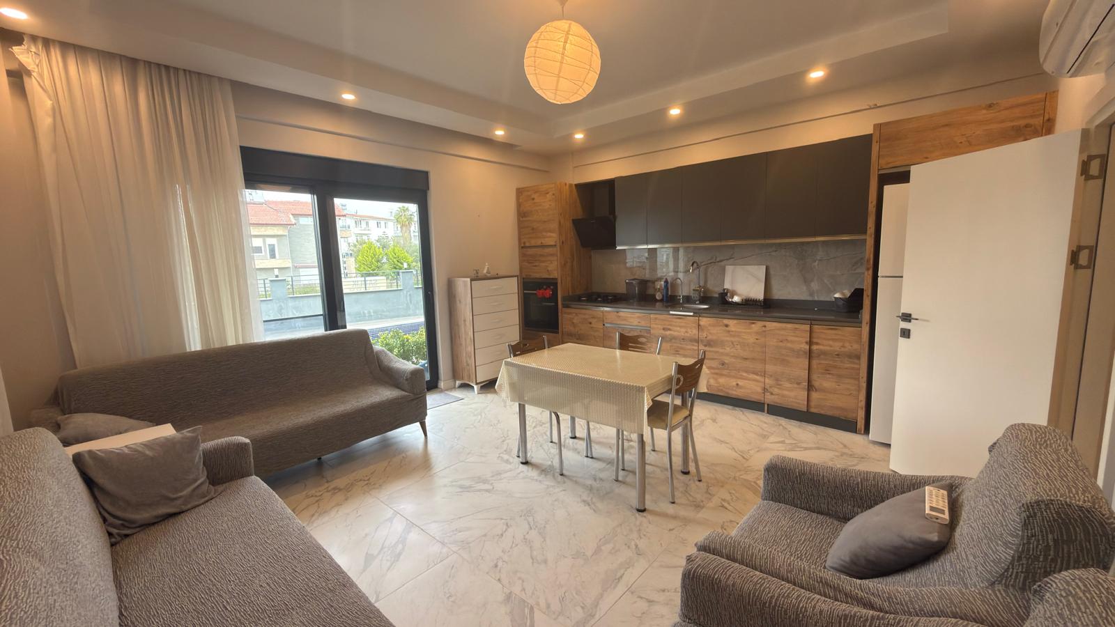 Manavgat Side'de Merkezi Konumda 2+1 Satılık Daire