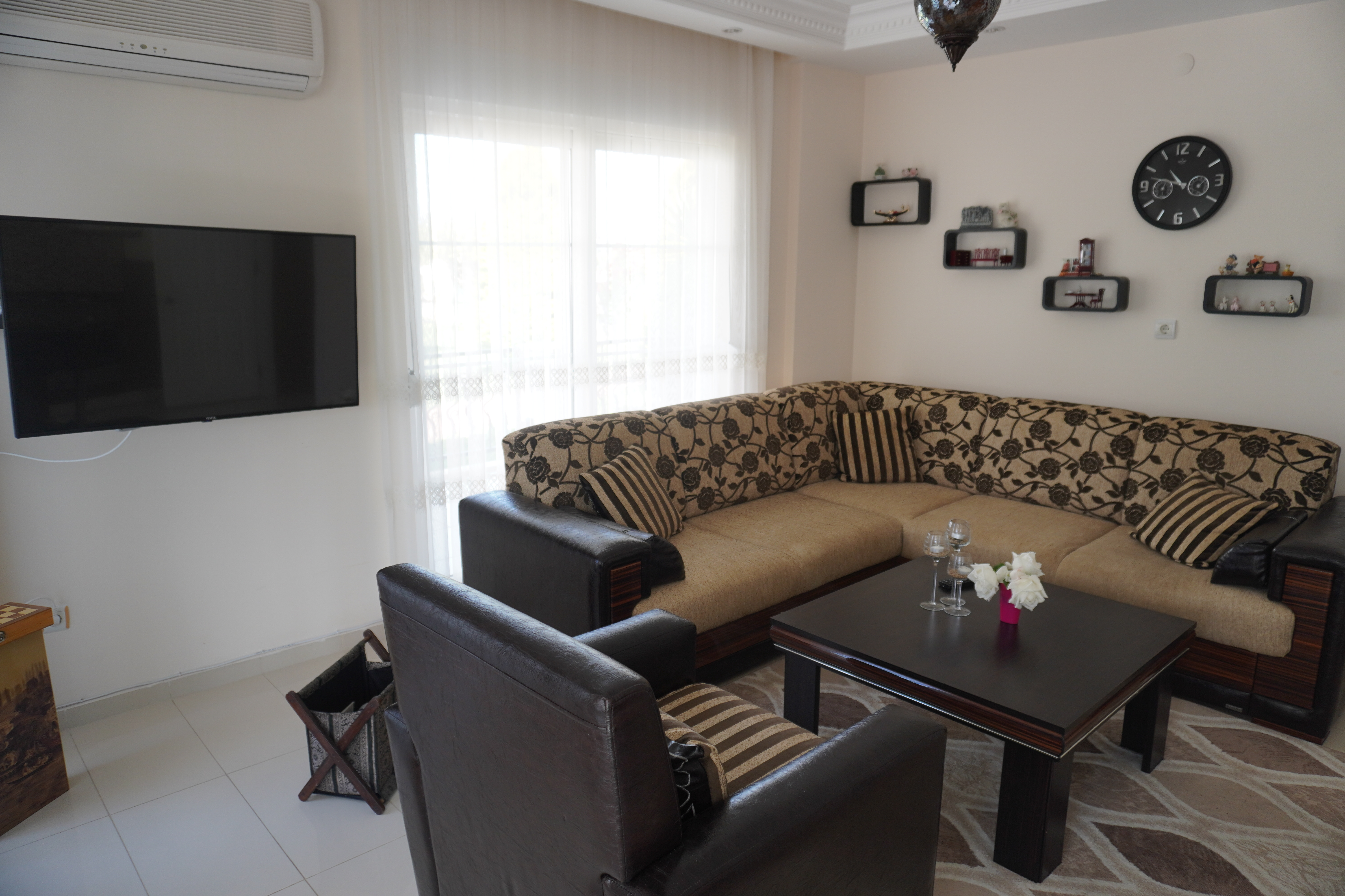 Manavgat Side'de Site İçinde 2+1 Eşyalı Satılık Daire