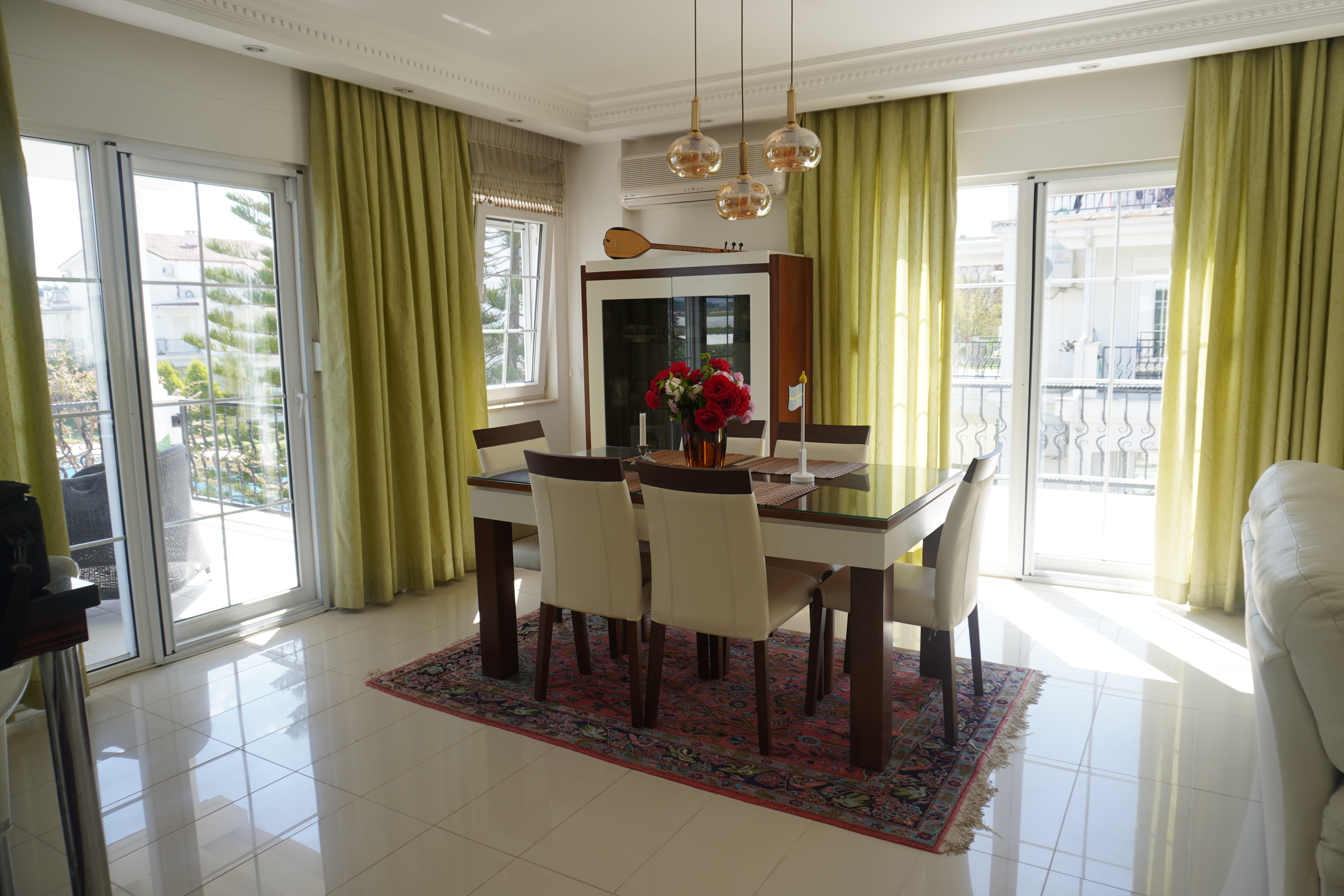 Manavgat Side'de Site İçinde Eşyalı 3+1 Satılık Dubleks Daire