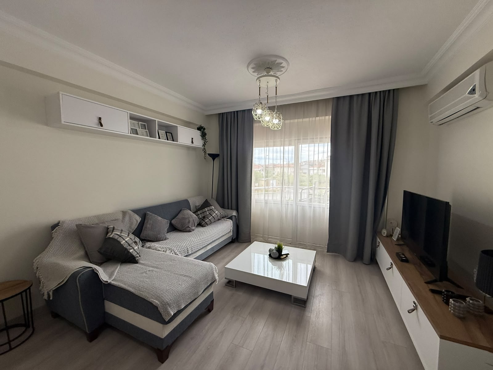 Manavgat Side'de Eşyalı Satılık 2+1 Dubleks Daire